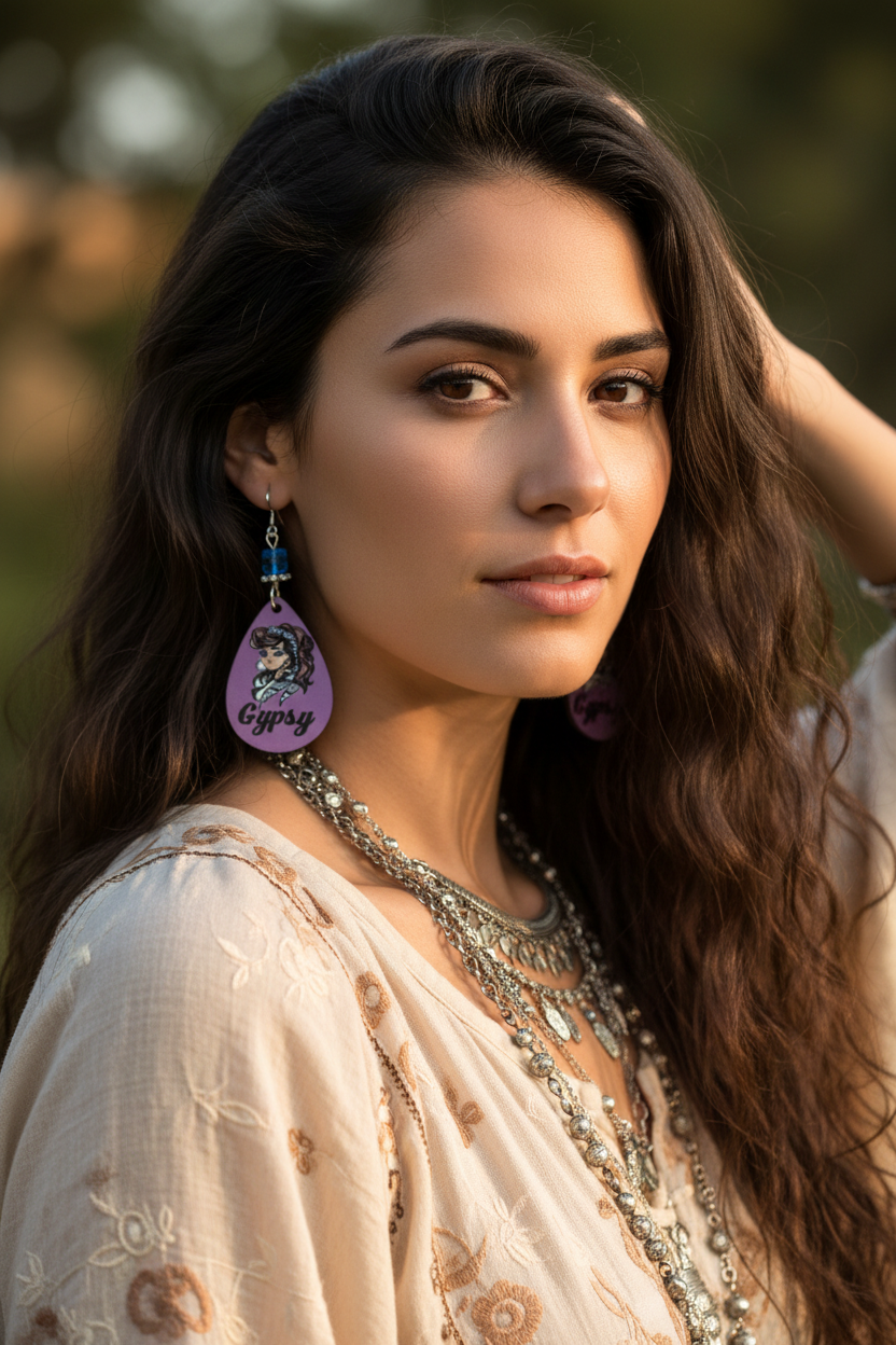 Gypsy Teardrop Earrings