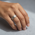 New Zealand 1964 Coin Ring worn on finger